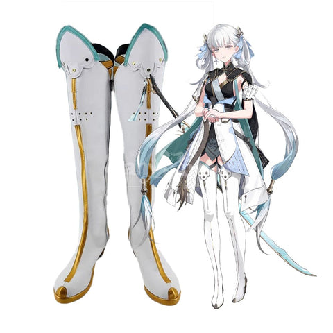 Game Wuthering Waves Cosplay Jinhsi Cosplay Shoes Cosplay Shoes Boots