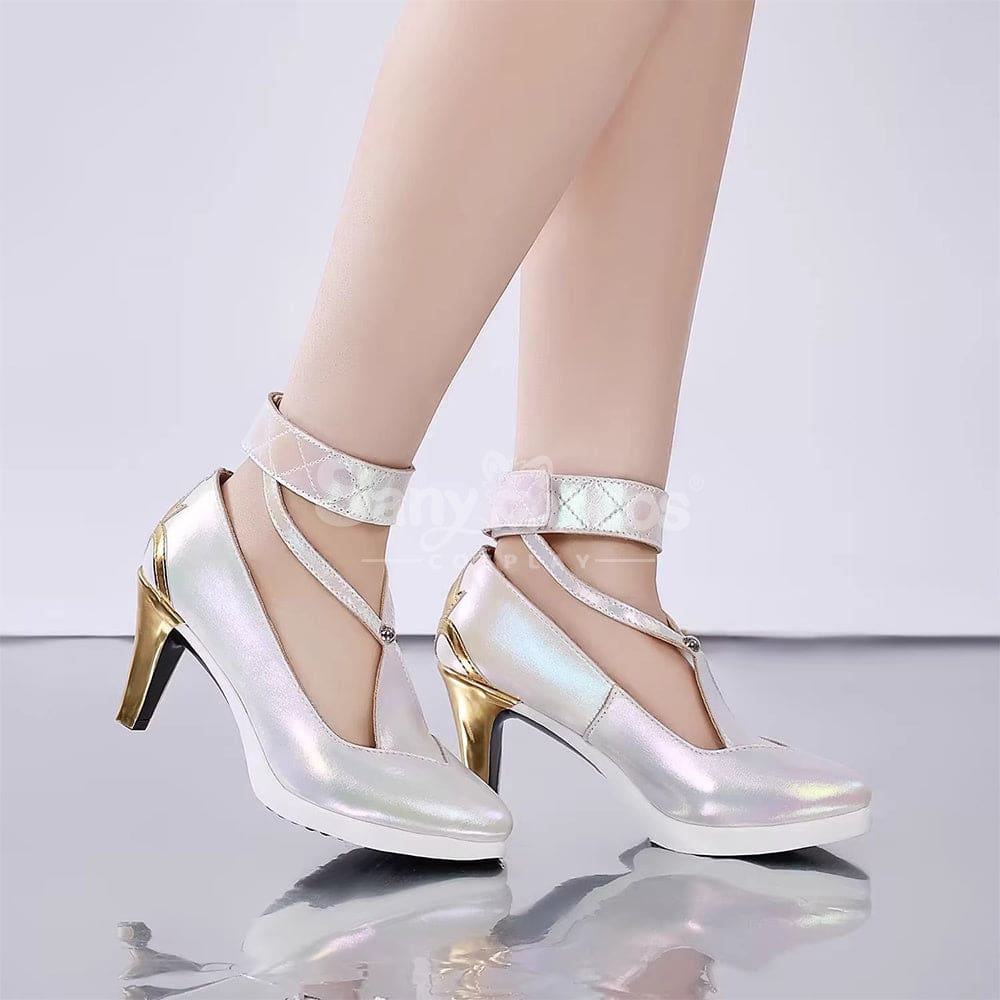 Game Wuthering Waves Cosplay Peach Blossom Radiance Cosplay Shoes Cosplay Shoes Boots