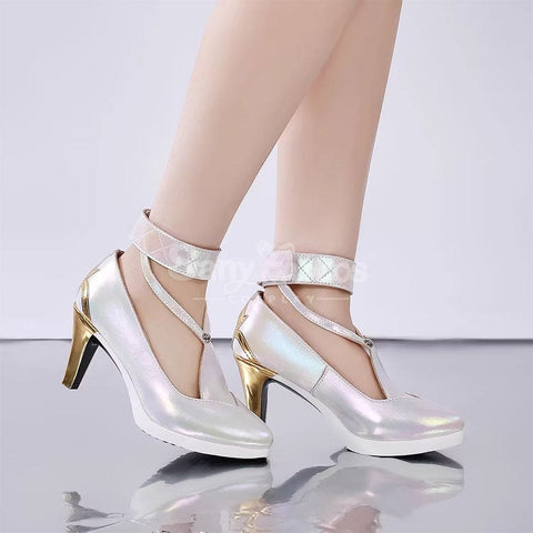 Game Wuthering Waves Cosplay Peach Blossom Radiance Cosplay Shoes Cosplay Shoes Boots
