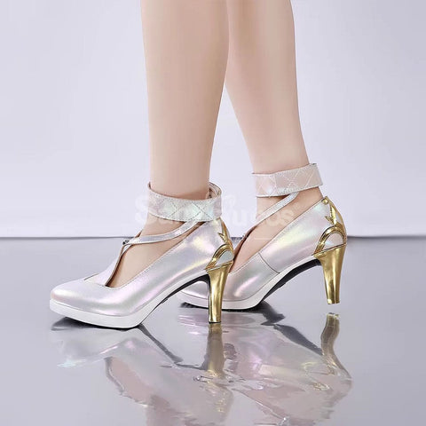 Game Wuthering Waves Cosplay Peach Blossom Radiance Cosplay Shoes Cosplay Shoes Boots