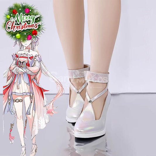 Game Wuthering Waves Cosplay Peach Blossom Radiance Cosplay Shoes Cosplay Shoes Boots 1000