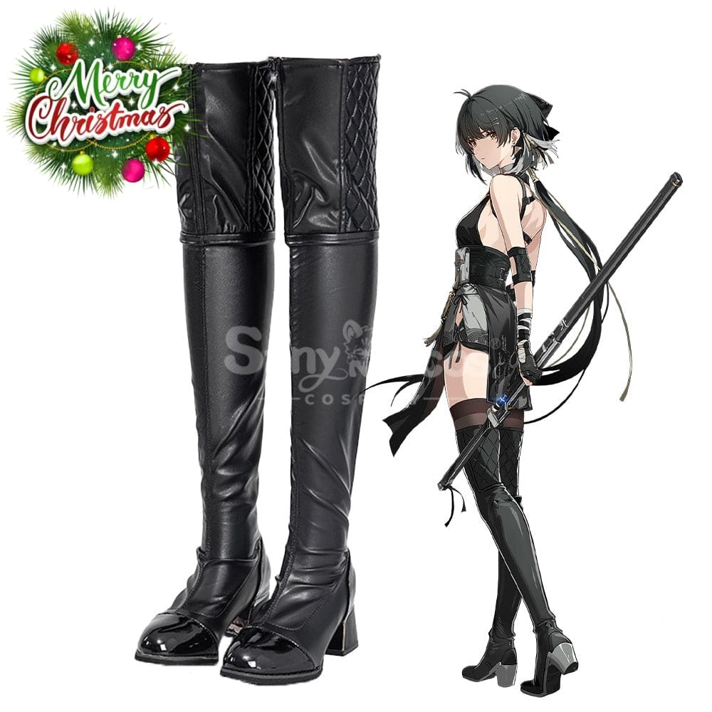 Game Wuthering Waves Cosplay Rover Shoes Boots