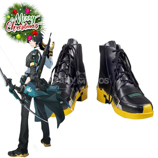Game Zenless Zone Zero Cosplay Asaba Harumasa Cosplay Shoes Cosplay Shoes Boots 1000