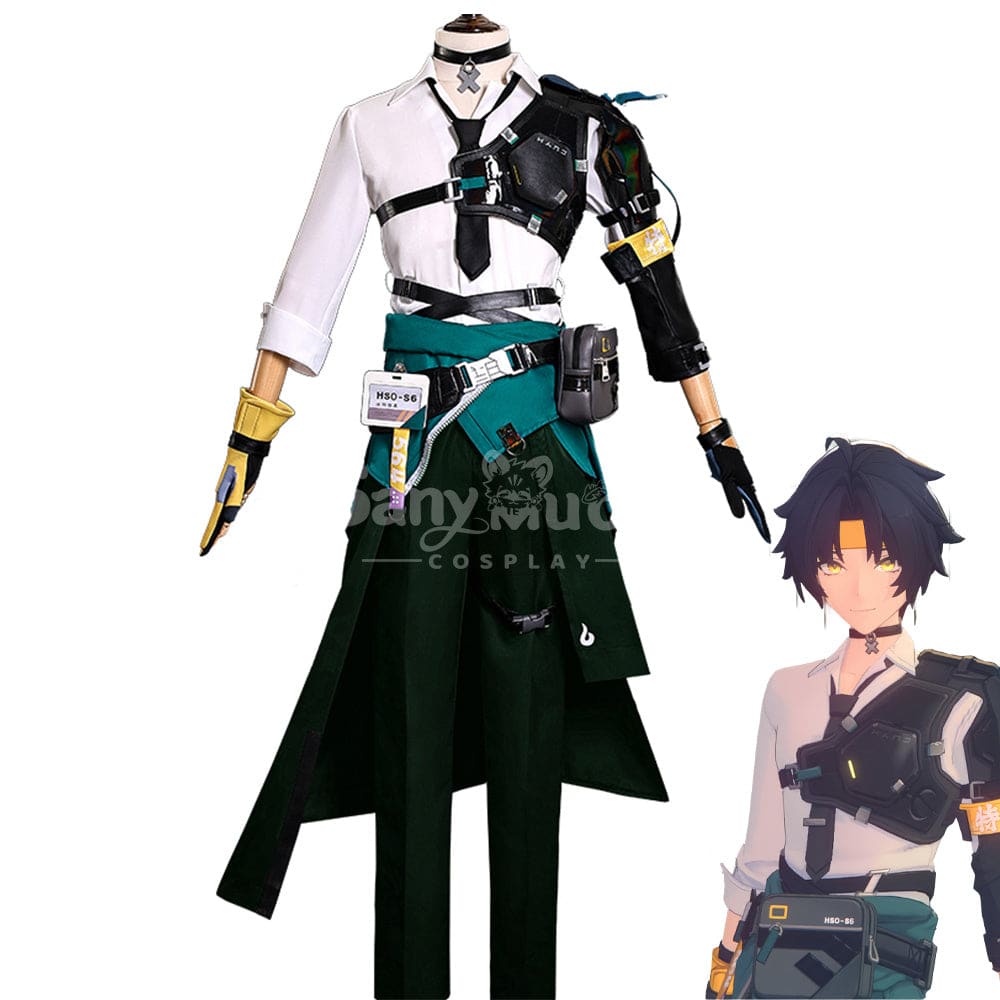 Game Zenless Zone Zero Cosplay Asaba Yuma Costume Costumes