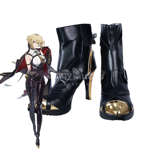 Game Zenless Zone Zero Cosplay Evelyn Chevalier Cosplay Shoes Cosplay Shoes Boots