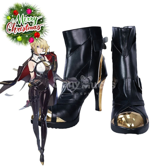 Game Zenless Zone Zero Cosplay Evelyn Chevalier Cosplay Shoes Cosplay Shoes Boots 1000