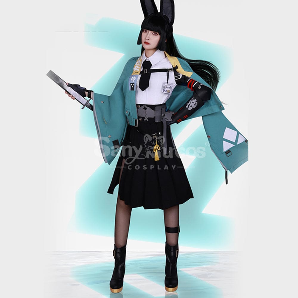 Game Zenless Zone Zero Cosplay Hoshimi Miyabi Costume Plus Size Costumes