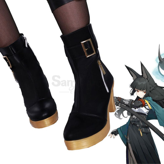 Game Zenless Zone Zero Cosplay Hoshimi Miyabi Shoes Boots 1000