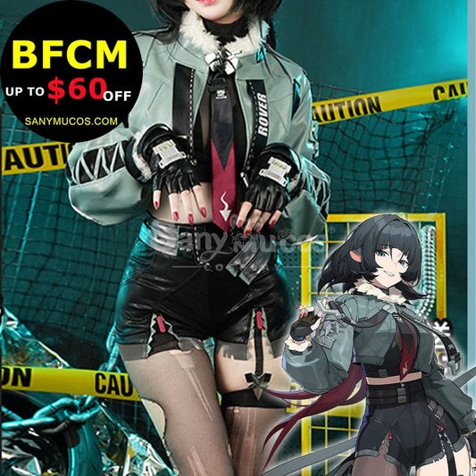 【Pre-Sale: Ship By September 30Th!】Game Zenless Zone Zero Cosplay Jane Doe Costume Premium 1000