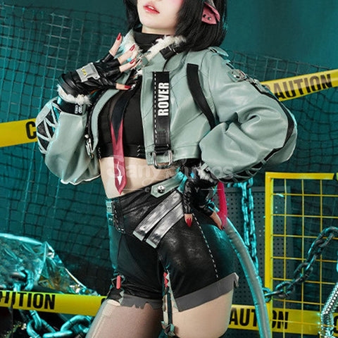 【Pre-Sale: Ship By September 30Th!】Game Zenless Zone Zero Cosplay Jane Doe Costume Premium