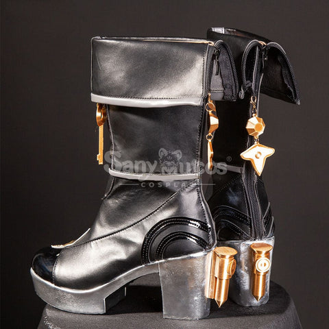Game Zenless Zone Zero Cosplay Lucia Elowen Cosplay Shoes Cosplay Shoes Boots