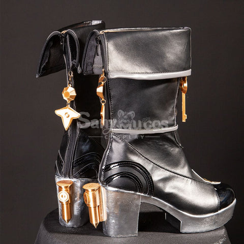 Game Zenless Zone Zero Cosplay Lucia Elowen Cosplay Shoes Cosplay Shoes Boots
