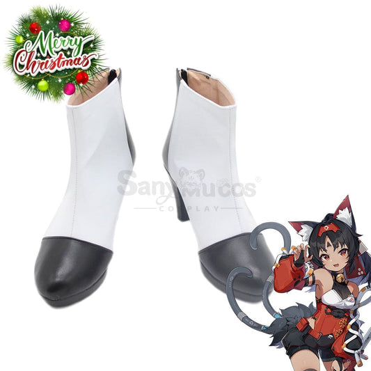 Game Zenless Zone Zero Cosplay Nekomiya Mana Shoes Boots 1000