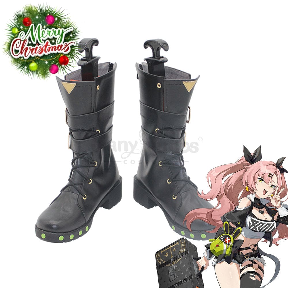 Game Zenless Zone Zero Cosplay Nicole Demara Shoes Boots