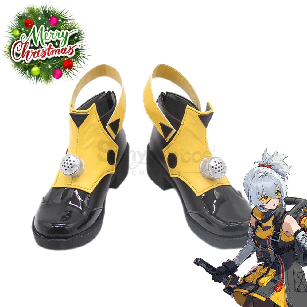 Game Zenless Zone Zero Cosplay Soldier 11 Shoes Boots