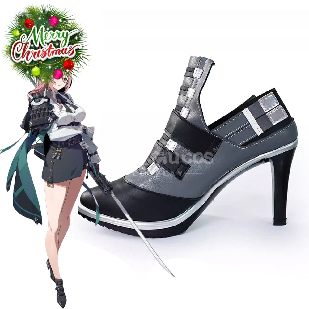 Game Zenless Zone Zero Cosplay Tsukishiro Yanagi Cosplay Shoes Cosplay Shoes Boots