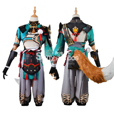 【In Stock】Game Genshin Impact Cosplay Gorou Cosplay Costume Plus Size