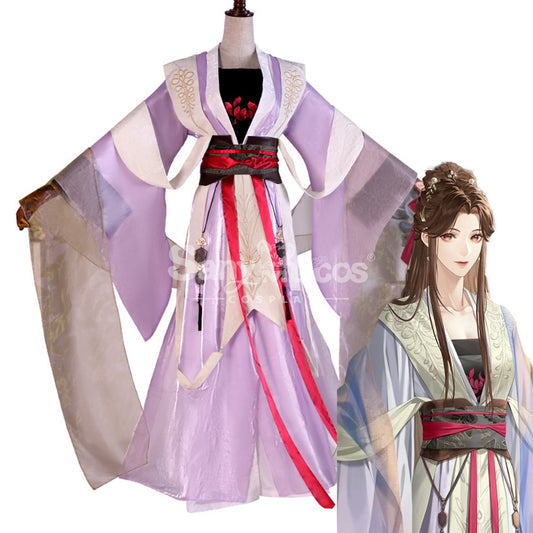 【In Stock】Game Ashes Of The Kingdom Cosplay Prince of Guangling Female Form Cosplay Costume 1000