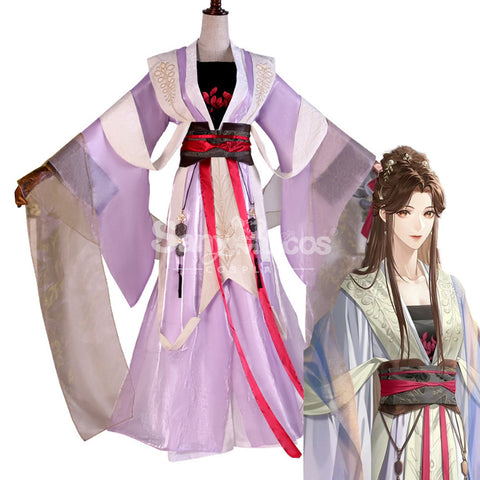 【In Stock】Game Ashes Of The Kingdom Cosplay Prince of Guangling Female Form Cosplay Costume