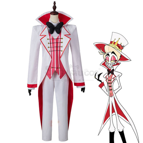 Anime Hazbin Hotel Cosplay Lucifer Morning Star Costume Costumes