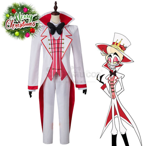 Anime Hazbin Hotel Cosplay Lucifer Morning Star Costume Costumes