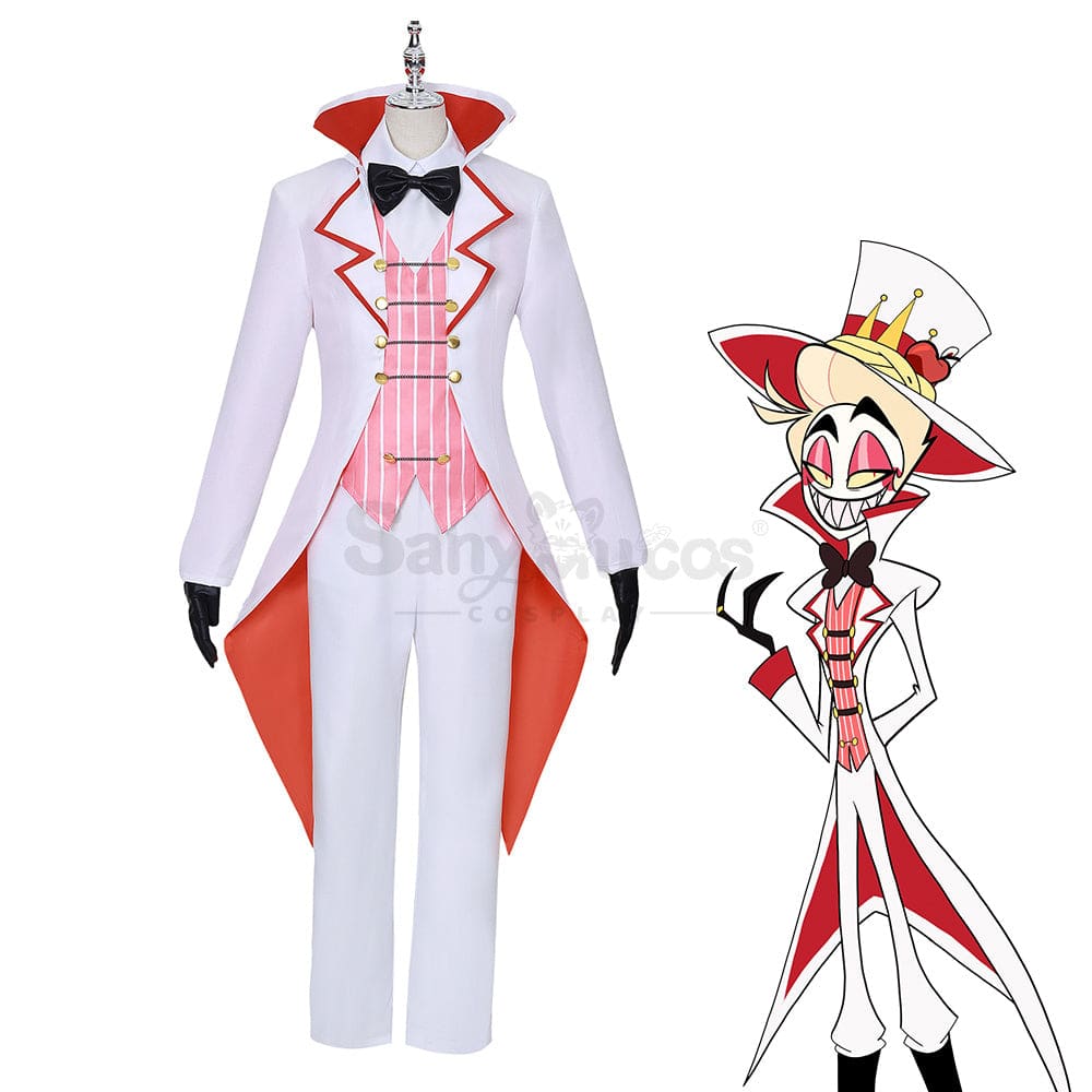 Anime Hazbin Hotel Cosplay Lucifer Morning Star Costume Plus Size Costumes