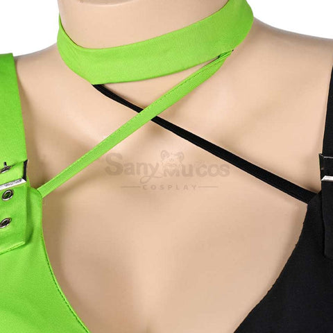 Anime Kim Possible Cosplay Shego Sexy Swimsuit Costume Costumes