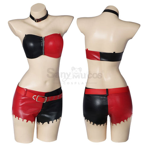 Anime Suicide Squad Isekai Cosplay Harley Quinn Costume Plus Size Costumes