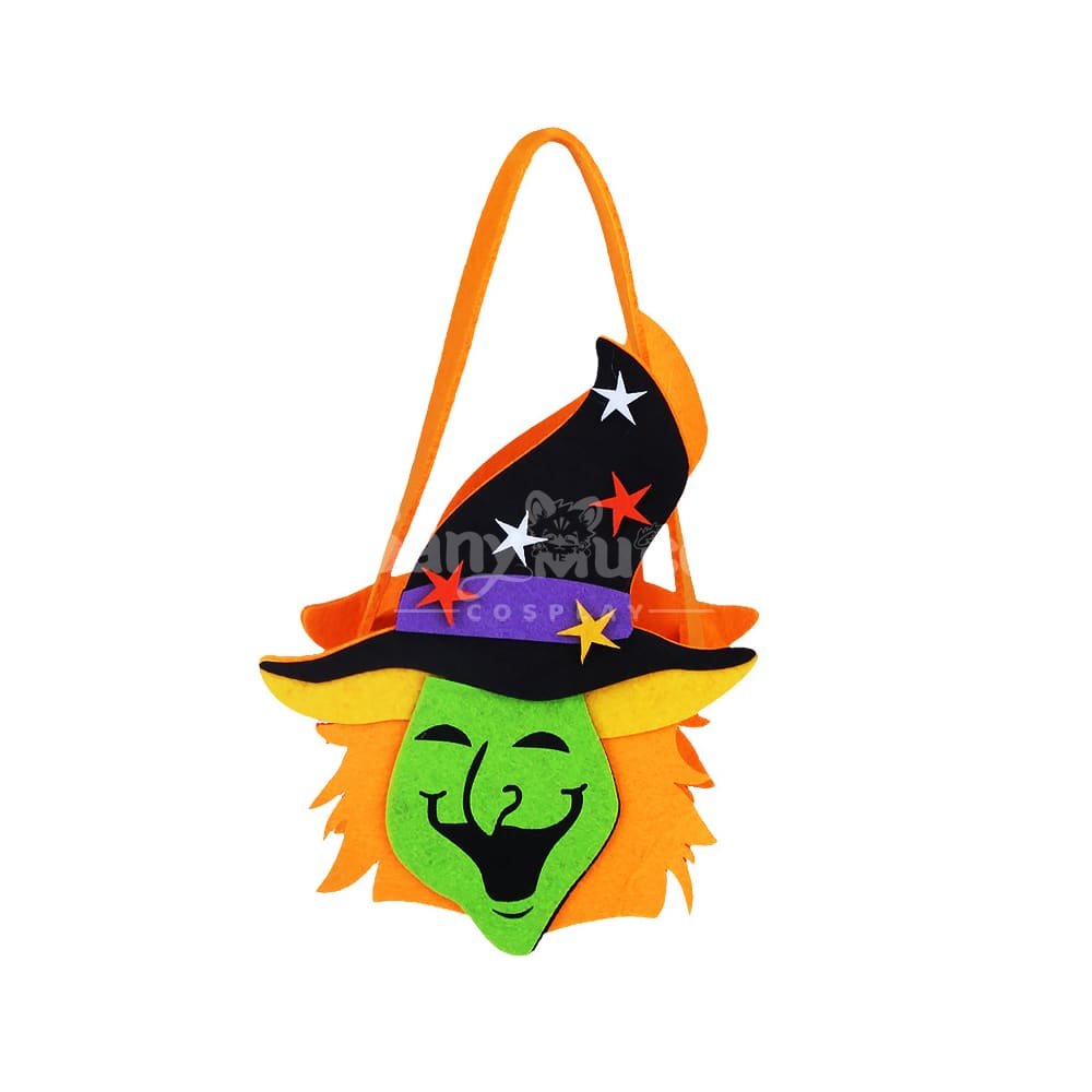 Halloween Cosplay Candy Bag Children’s Pumpkin Pocket Accessory Gift #1 Prop