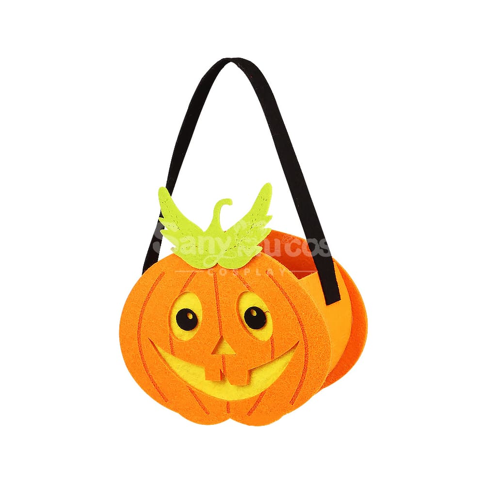 Halloween Cosplay Candy Bag Children’s Pumpkin Pocket Accessory Gift #10 Prop