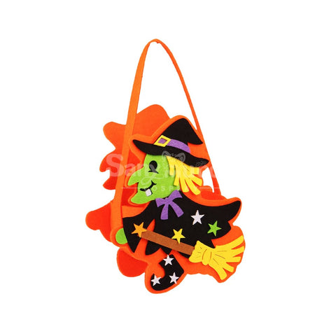 Halloween Cosplay Candy Bag Children’s Pumpkin Pocket Accessory Gift #16 Prop