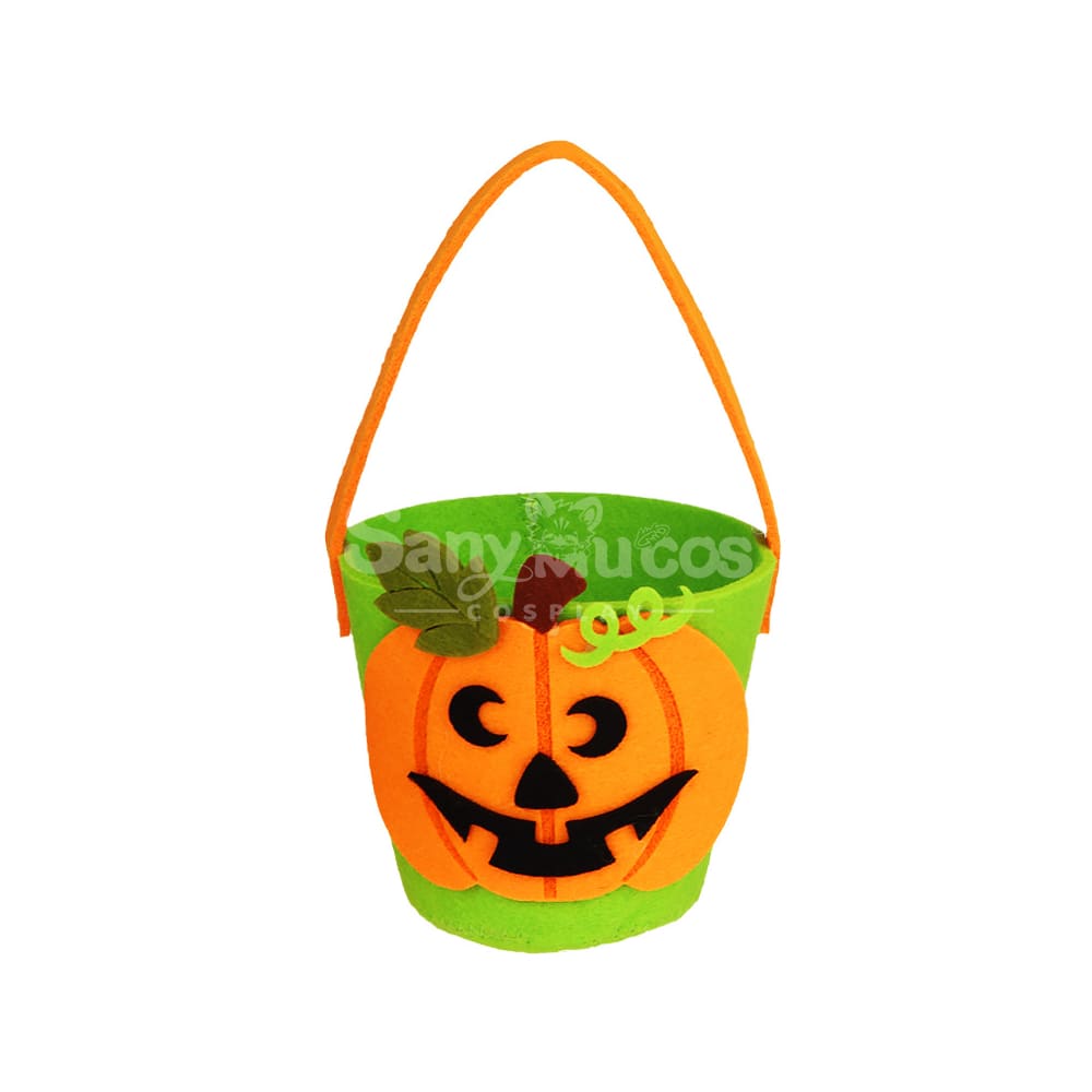 Halloween Cosplay Candy Bag Children’s Pumpkin Pocket Accessory Gift #4 Prop