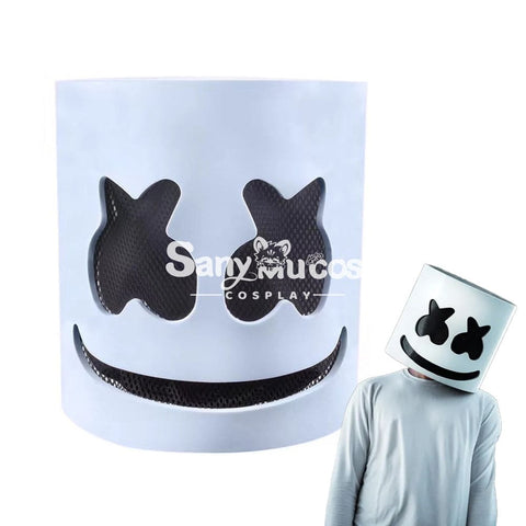 Halloween Cosplay Dj Marshmello Mask Props Prop