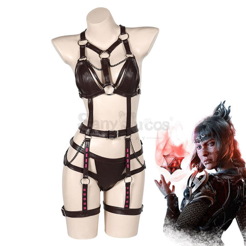 Game Baldur’s Gate 3 Cosplay Shadowheart Sexy Lingerie Costume Costumes