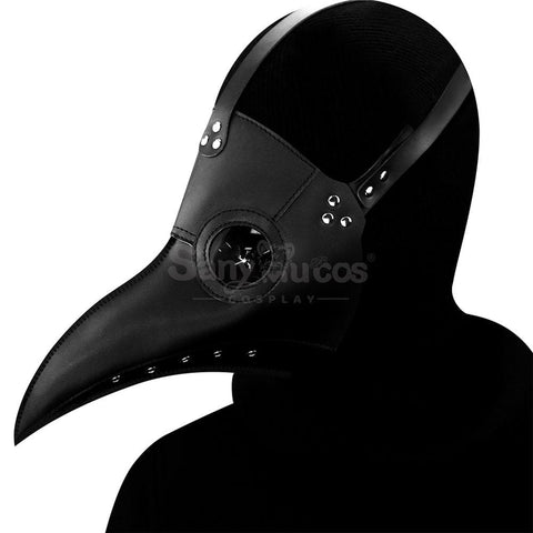 Halloween Cosplay Medieval Black Death Doctor Mask Prop