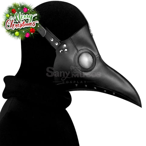 Halloween Cosplay Medieval Black Death Doctor Mask Prop