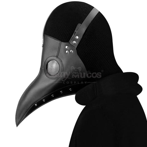 Halloween Cosplay Medieval Black Death Doctor Mask Prop