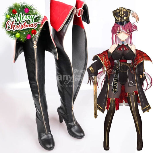 Hololive Virtual Youtuber Cosplay Houshou Marine Shoes Boots 1000