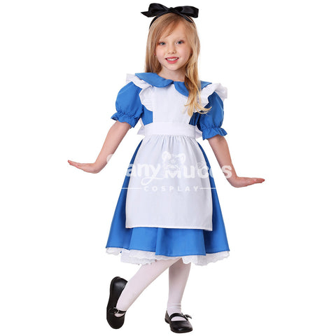 【In Stock】Halloween Cosplay Maid Cosplay Maid Costume Kid Size