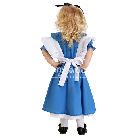 【In Stock】Halloween Cosplay Maid Cosplay Maid Costume Kid Size