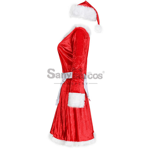 【In Stock】Christmas Cosplay Christmas Maid Cosplay Maid Costume
