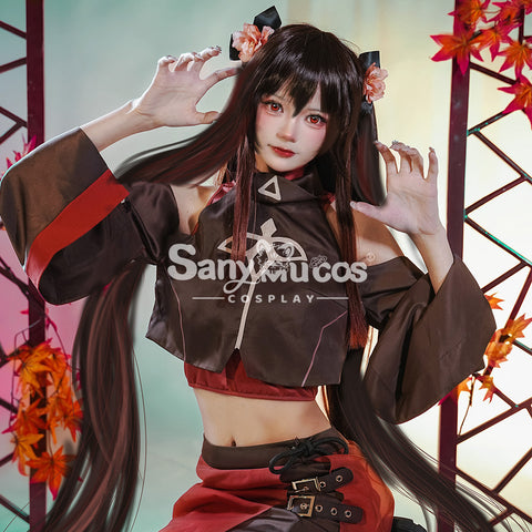 【Weekly Flash Sale on www.sanymucos.com】【48H To Ship】Original Design Game Genshin Impact HuTao Cosplay Costume