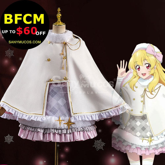 【In Stock】Anime Aikatsu! Cosplay Ichigo Hoshimiya Winter Clothing Cosplay Costume Cosplay Costumes 1000