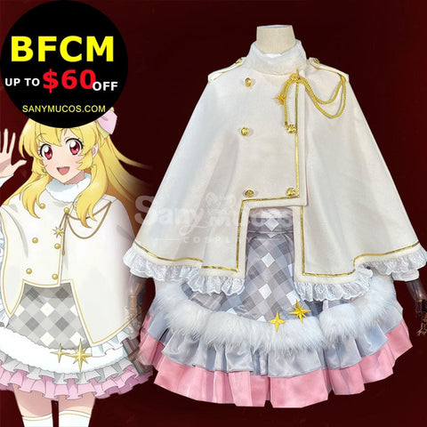 【In Stock】Anime Aikatsu! Cosplay Ichigo Hoshimiya Winter Cosplay Costume Cosplay Costumes