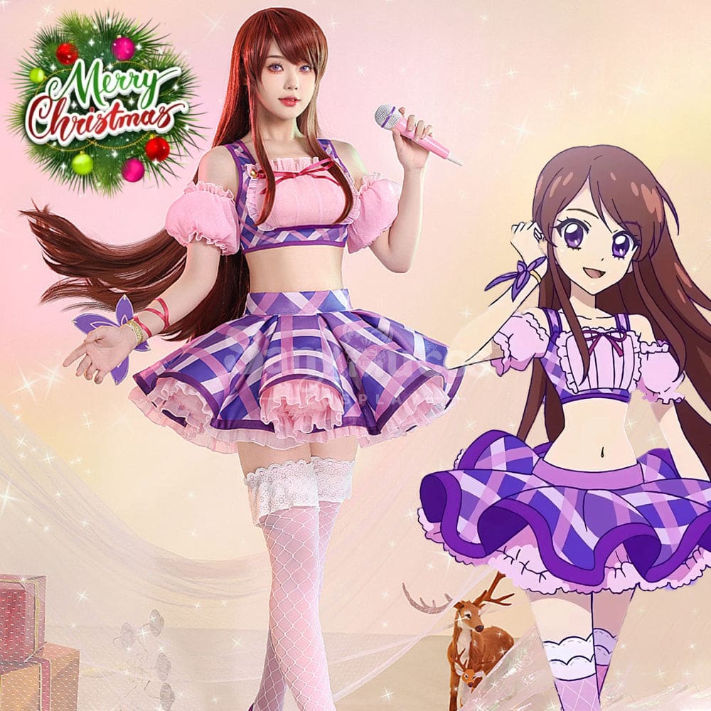 【In Stock】Anime Aikatsu! Cosplay Shibuki Ran Cosplay Costume Premium Edition Cosplay Costumes