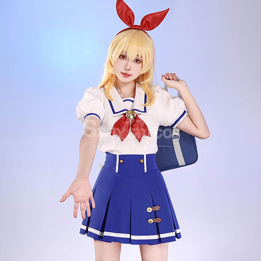 【In Stock】Anime Aikatsu! Cosplay Summer School Uniform Cosplay Costume Premium Edition Cosplay Costumes
