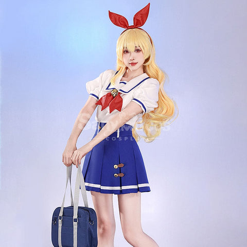 【In Stock】Anime Aikatsu! Cosplay Summer School Uniform Cosplay Costume Premium Edition Cosplay Costumes