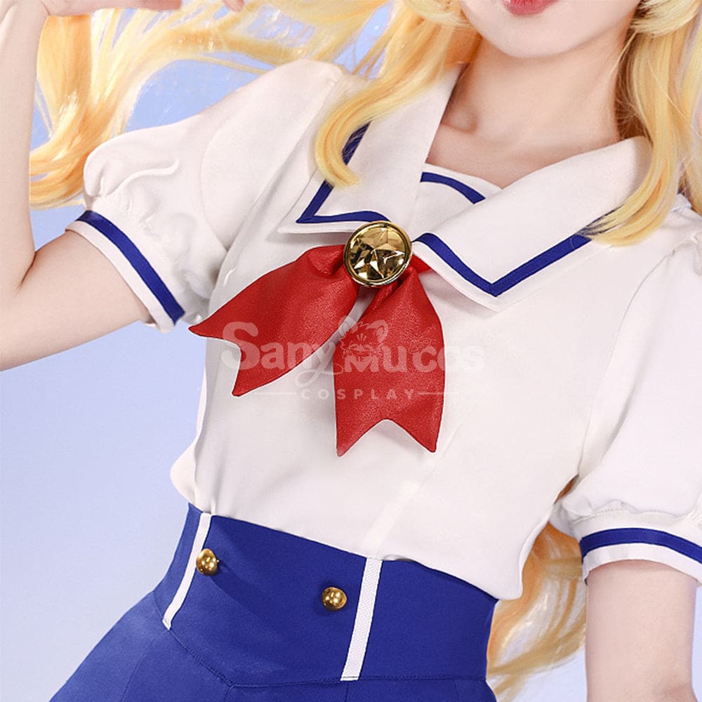 【In Stock】Anime Aikatsu! Cosplay Summer School Uniform Cosplay Costume Premium Edition Cosplay Costumes