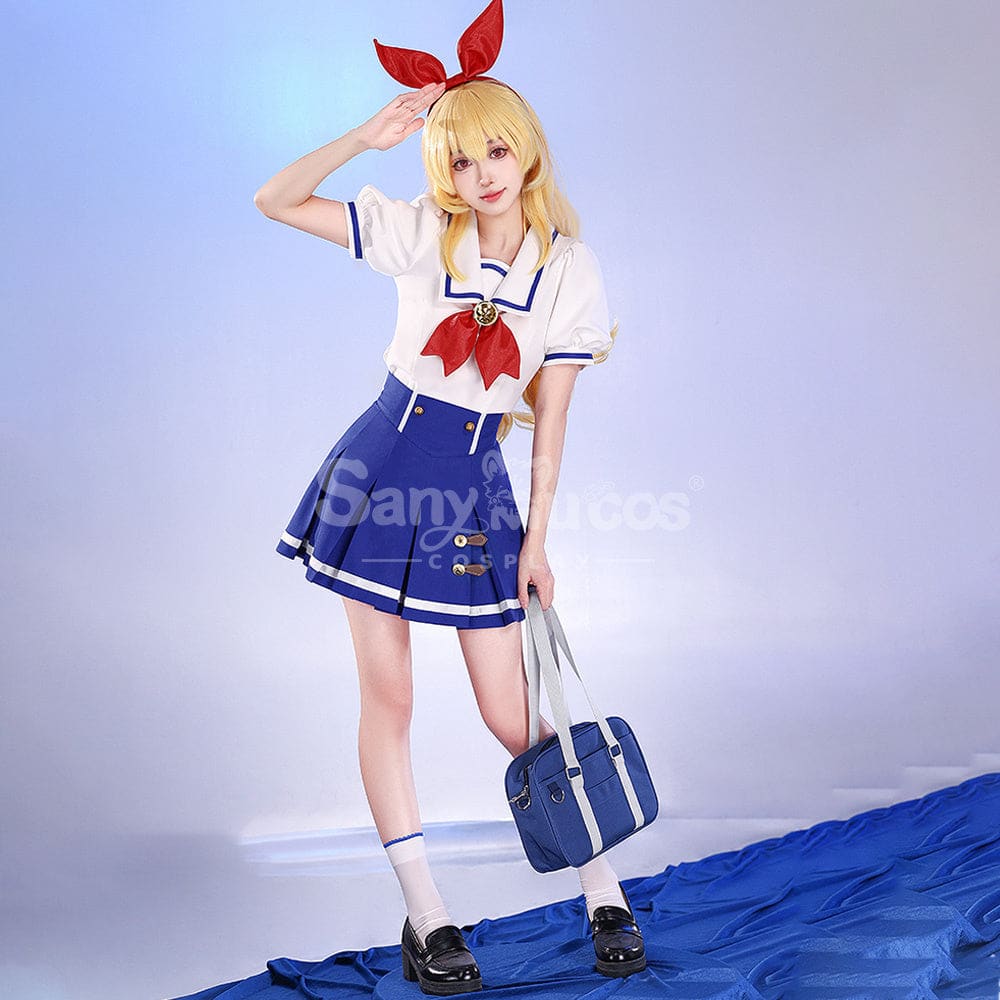 【In Stock】Anime Aikatsu! Cosplay Summer School Uniform Cosplay Costume Premium Edition Cosplay Costumes