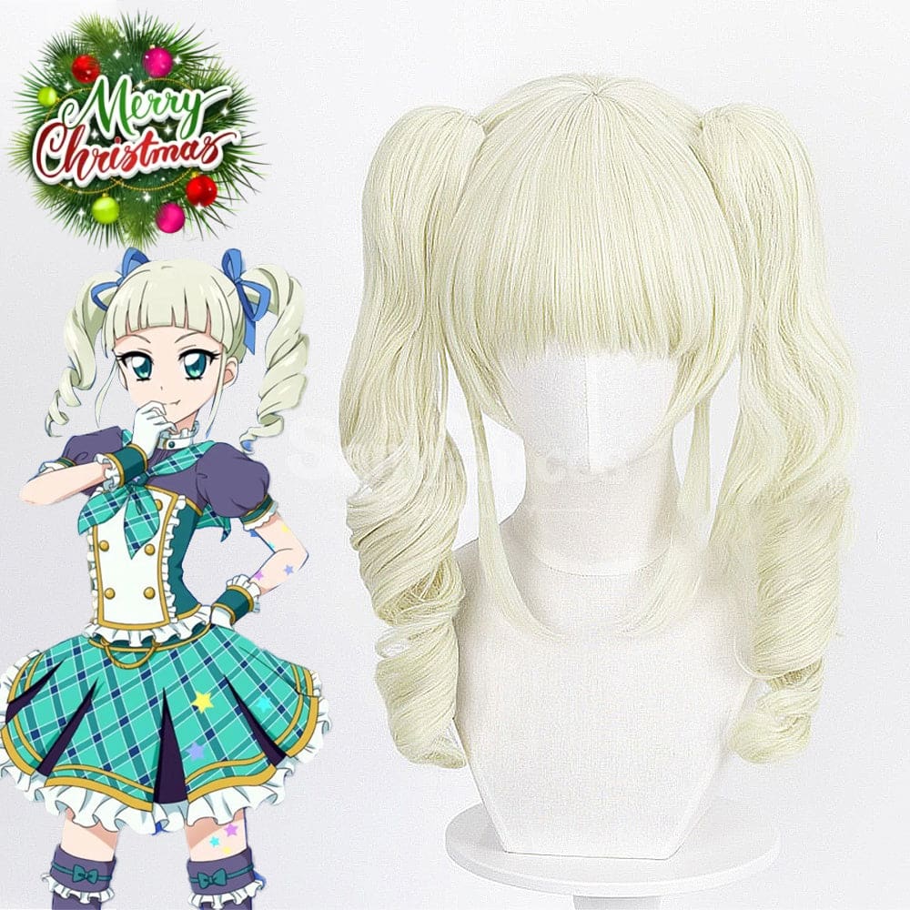 【In Stock】Anime Aikatsu! Cosplay Todo Yurika Cosplay Wig Cosplay Wigs